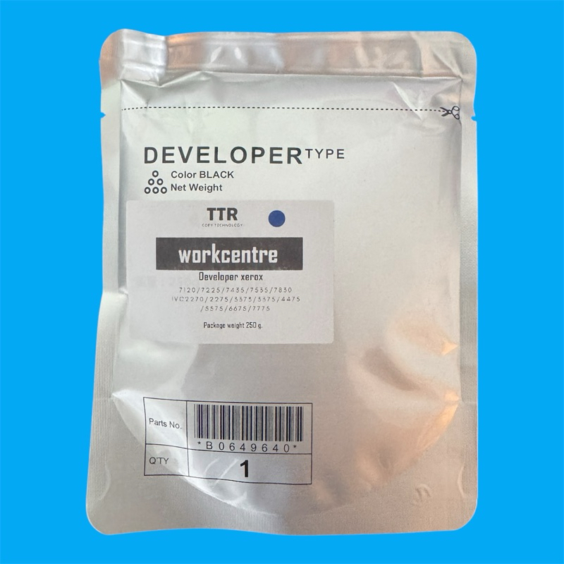 ผงแม่เหล็กสีฟ้า (Cyan) Xerox WC7435/WC7556/WC7855/WC7970/AP-CIII3300/AP-IVC5570/VC5575/C8070
