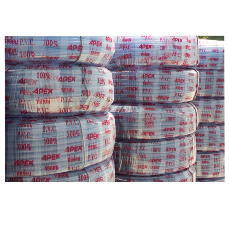 (ราคาพิเศษ) APEX สายยางใส สายยางขาว 100 เมตร รดน้ำต้นไม้ ล้างรถ ต่อก๊อกน้ำ มีหลายขนาดให้เลือก รูปที่ 5