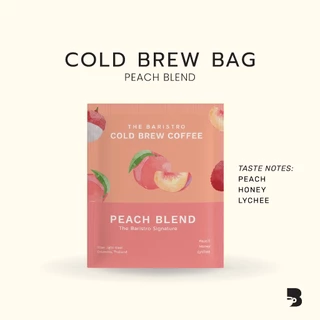 กาแฟสกัดเย็นชนิดบรรจุถุง เดอะบาริสโทร 3 รสชาติ - Cold Brew Bag Coffee The Baristro 3 Flavors