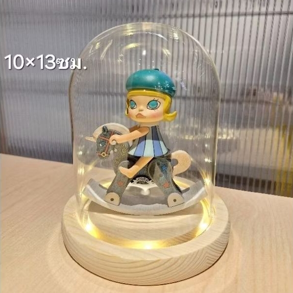 โดมแก้วฐานไม้ Glass Dome🥀 [พร้อมส่งในไทย]