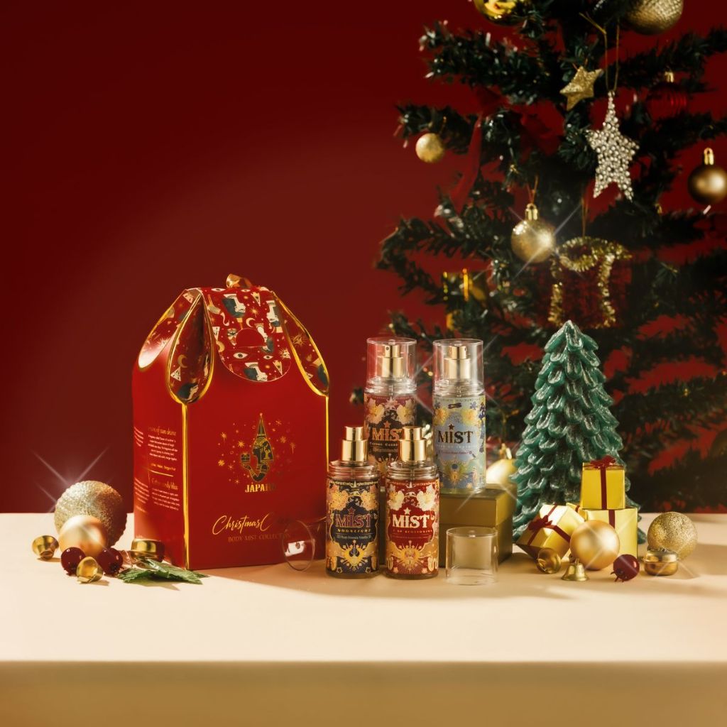 Japara Christmas Celebrate Body Mist Collection - เซ็ตน้ำหอม Body Mist พิเศษคริสต์มาส