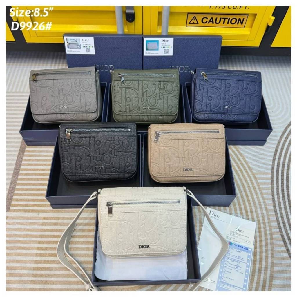 พร้อมส่ง กระเป๋าสะพายข้างคุณภาพดี มี5 สี Size 8.5 นิ้ว Di or cross body