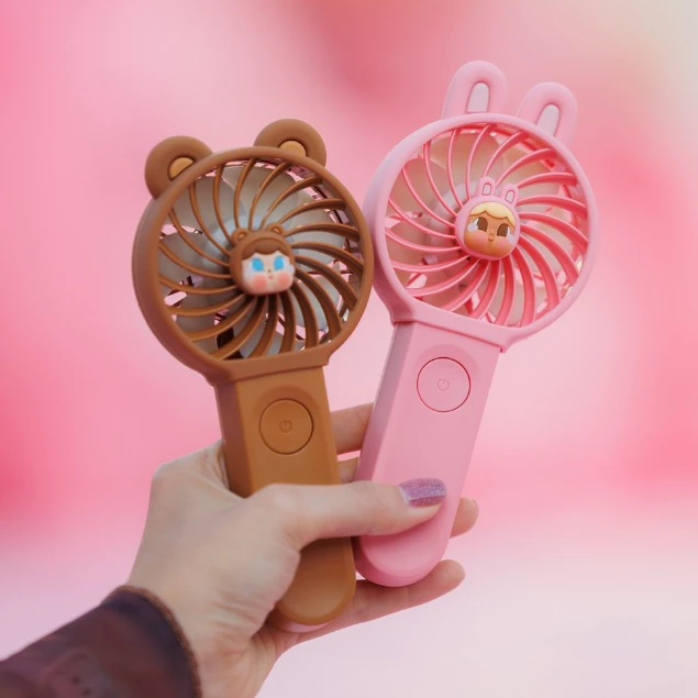 Hatari x CryBunny x CryTeddy HandyWind Mini พัดลมพกพาขนาดเล็ก กล่องสุ่ม