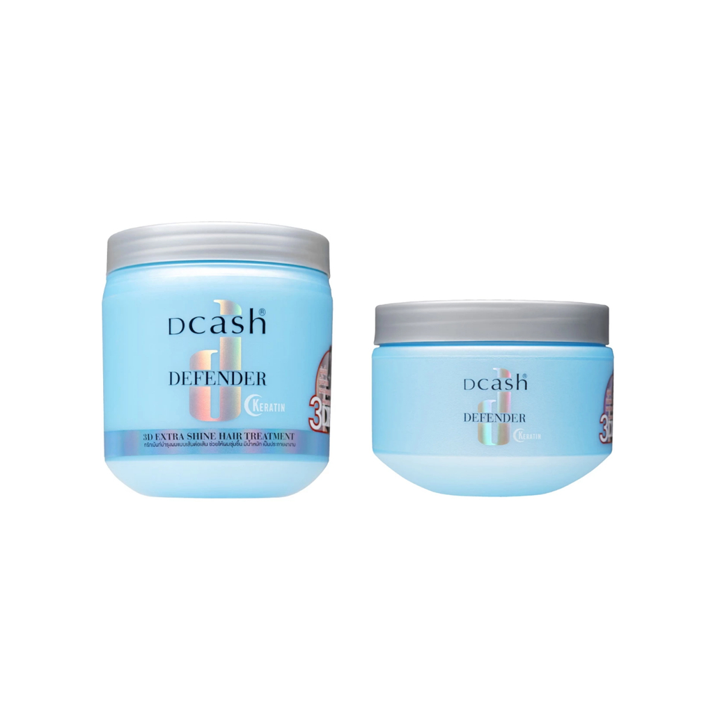 (ปุกฟ้า) Dcash Defender Karatin 3D Extra Shine Hair Treatment ดีแคช ดีเฟนเดอร์ สตรีมมิ่ง ทรีทเม้นท์