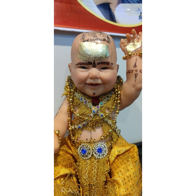 #ตุ๊กตา #กุมาร  #ตุ๊กตากุมาร  #กุมารทอง ดวงจิตแรง ลูกเทพ #ตุ๊กตาลูกเทพ #ตุ๊กตาทารก #ชุดไทย 18นิ้ว