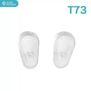 ANZ STUDIO แป้นรองจมูกแว่นตา ทรงเมล็ดแบบเสียบก้าน รุ่น T73