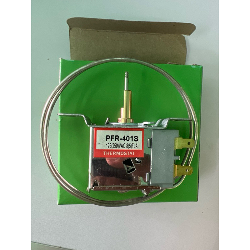 เทอร์โมสตัทตู้เย็น 5Q แบบกดละลาย ได้หลายยี่ห้อ หัวบาก PFR-401S