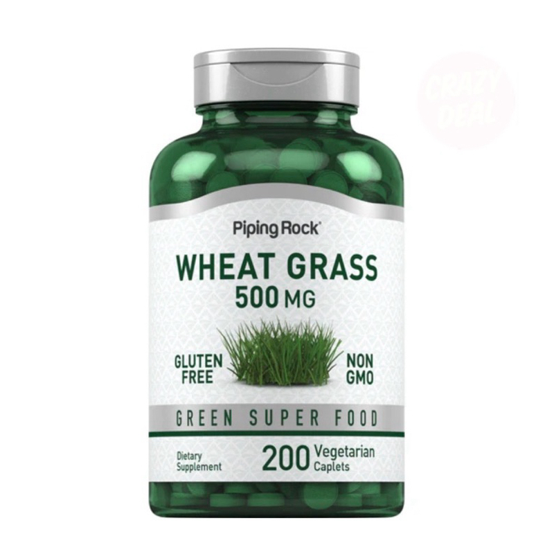 Wheat Grass 500 Mg 200 Capsules