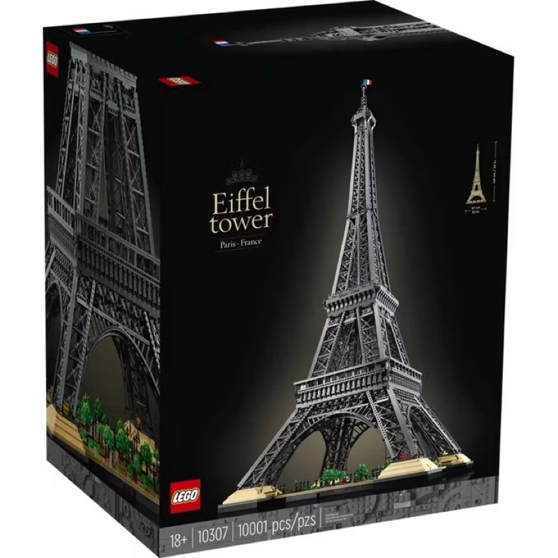 LEGO Exclusives 10307 Eiffel Tower  (มีกล่องกระดาษตรงรุ่น)