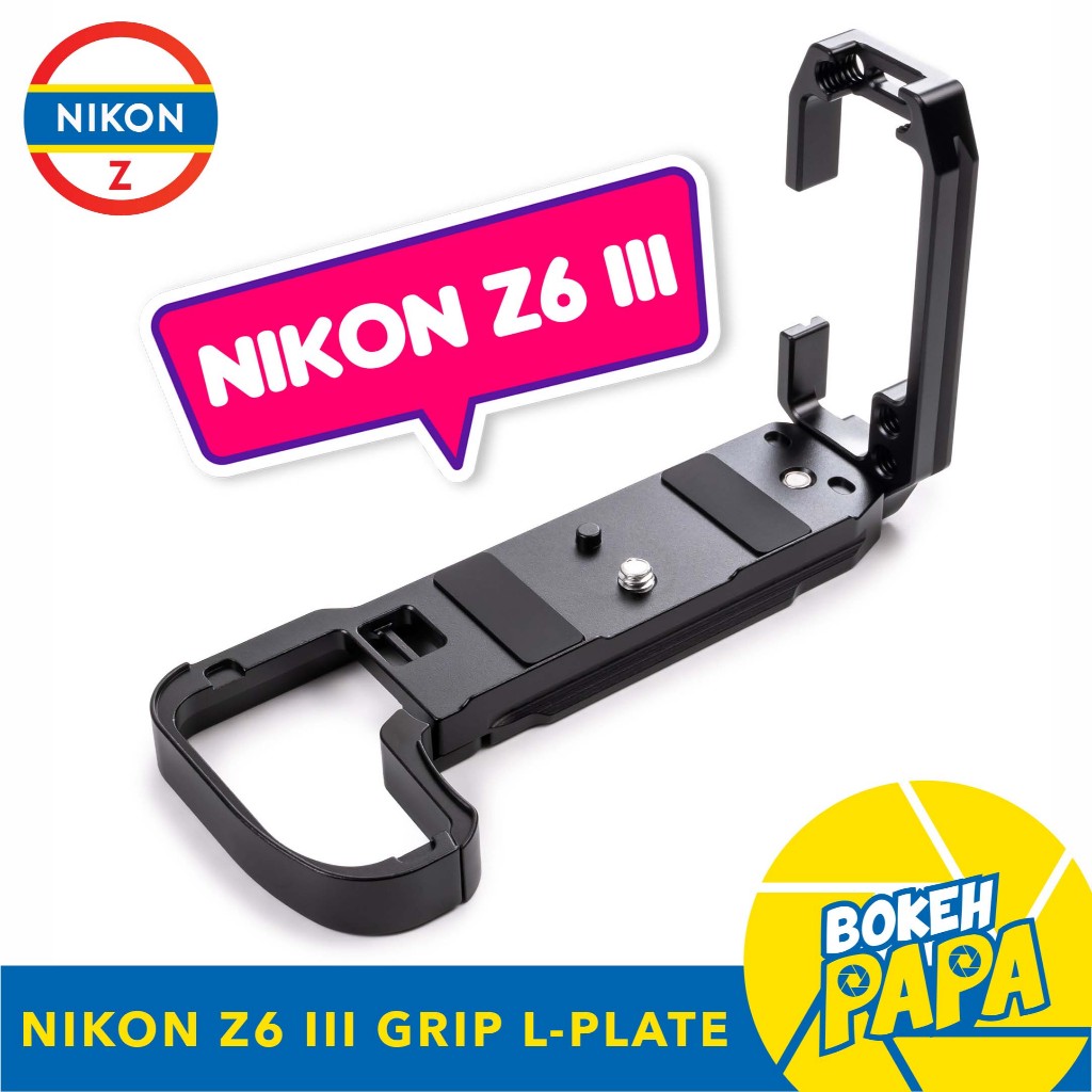 L-Plate สำหรับกล้อง Nikon Z6 III / Z6 mk3 / Z6 mark3 Nikon Z ( กริป Grip L-Plate Nikon Z6III ) ( Lpl