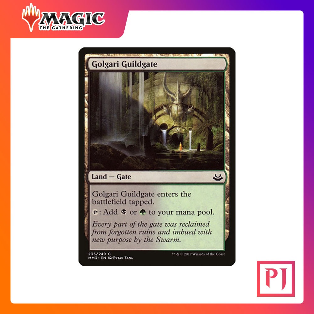 [MTG] Golgari Guildgate [MM3] [LAND] [COMMON] [NORMAL] [ENG] (การ์ดเมจิค / Magic the Gathering)