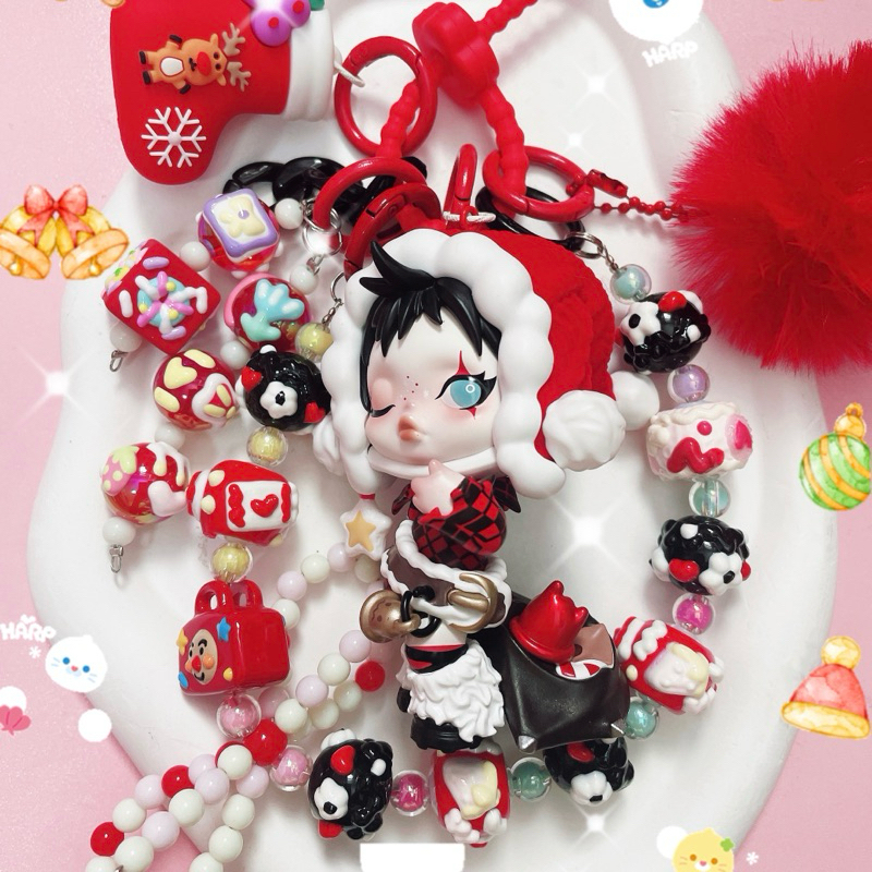 โล๊ะสต็อก ‼️ พวงกุญแจ Pop Mart 🇹🇭 Skull Panda