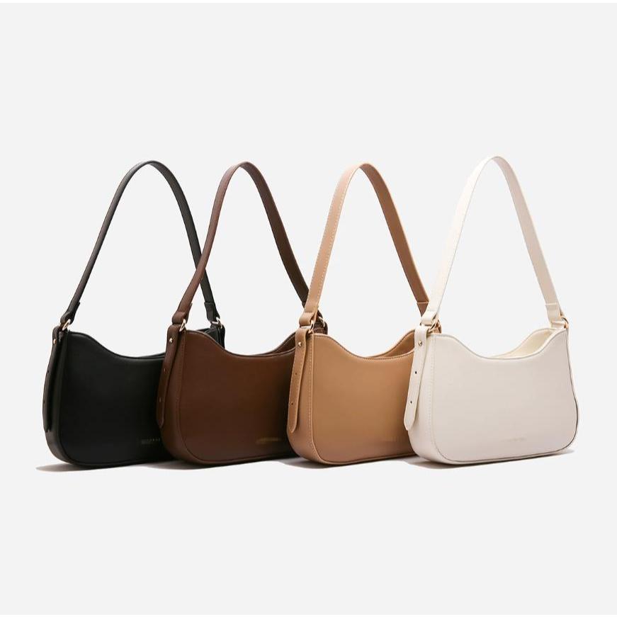 มาถึงภายใน 3 วัน กระเป๋าสะพายไหล่หนังpu มี8สี สวยน่ารักสุดๆ vgetbag ความเรียบง่ายระดับไฮเอนด์