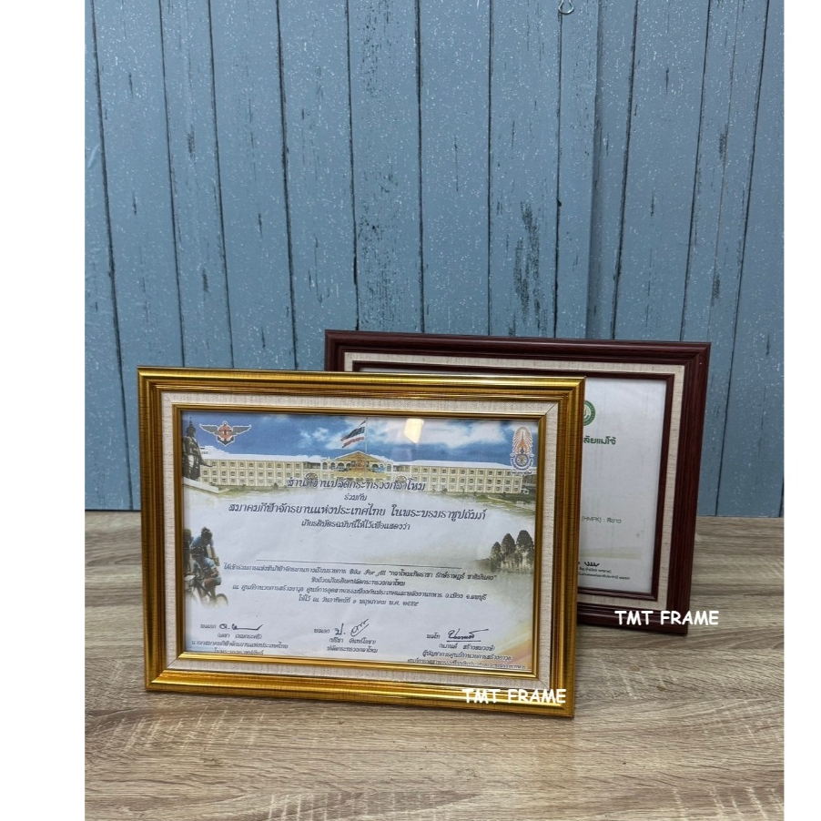 กรอบรูป  ใส่รูปภาพ,ใบประกาศนียบัตร ขนาดภาพ A4(21x29.7cm), 8x10",8x12,10x12",10x15",11x14",7x7"7x9",ภ.พ.20+กระจกใสจริง