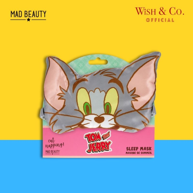 Mad Beauty Warner Bros Tom & Jerry Sleep Mask ผ้าปิดตานอนทอมแอนด์เจอรี่ (ทอม)
