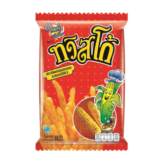 [ยกลัง] ทวิสโก้ ข้าวโพดอบกรอบรสบาร์บีคิว 68 กรัม 1*24