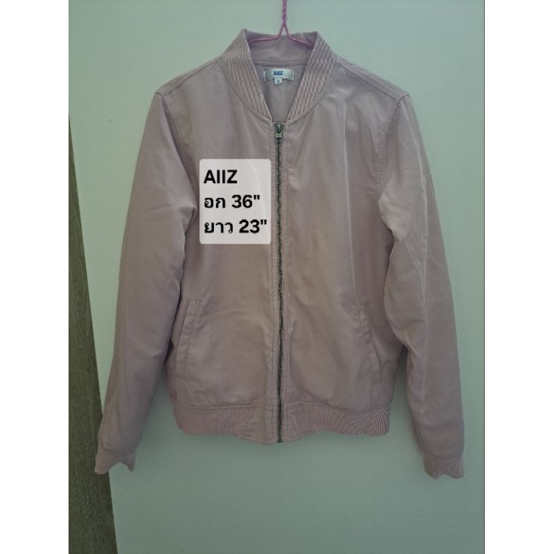 เสื้อแจ็คเก็ต เสื้อกันหนาว AIIZ มือสอง size m