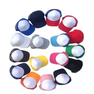 หมวกแก็ป ทรงเบสบอล วัสดุตาข่าย ผ้าบุฟองน้ำ ระบายอากาศ ไซส์ผู้ใหญ่ 🅰 MESH CAP 🅰 ร้านไทย ส่งไว ✅