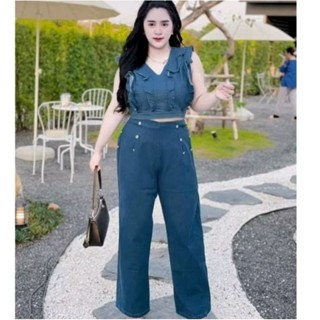 เซตยีนส์มือ1 2XL lady sunshine