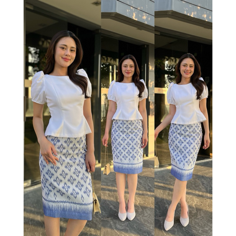 ชุดเซ็ตไทยสไตล์_ เซ็ตราณี Short set
