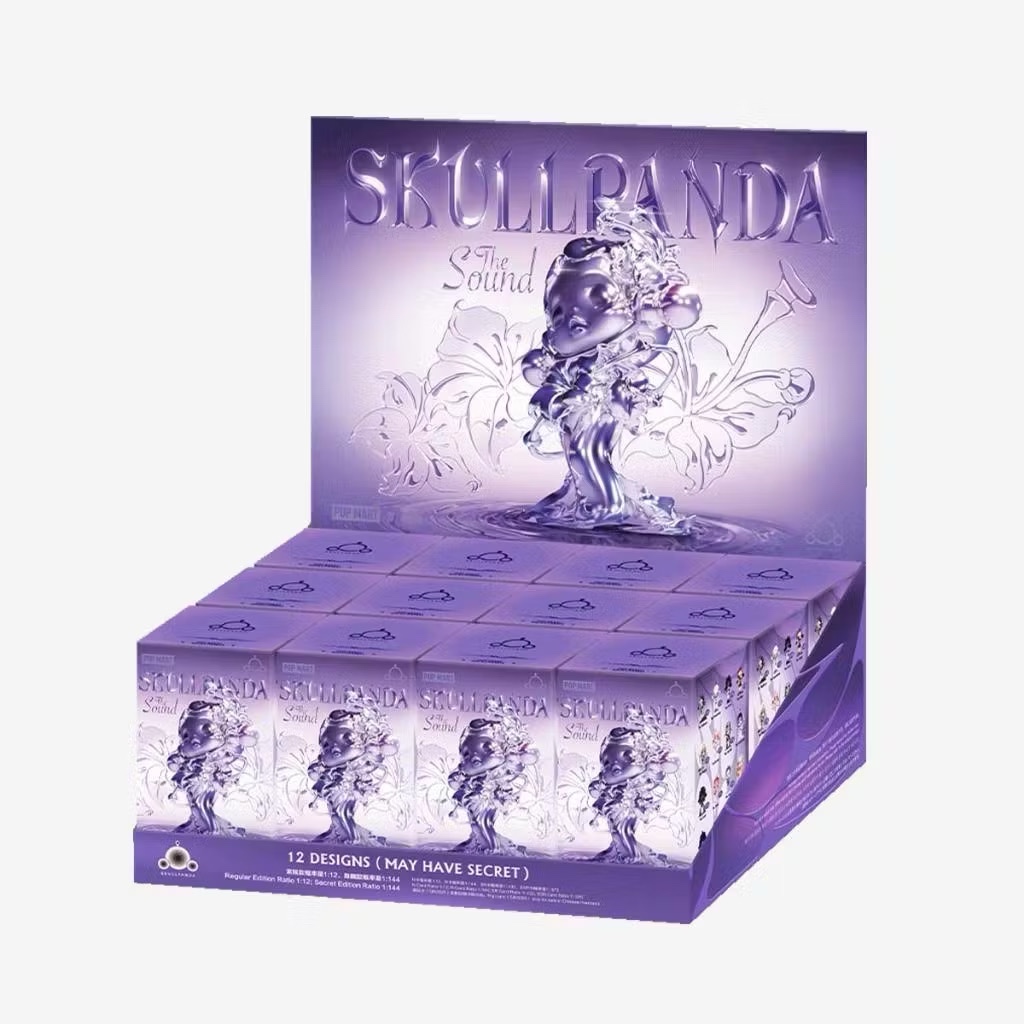 💜พร้อมส่ง ยกกล่อง📌SKULLPANDA The Sound Series ของแท้100%📦💯