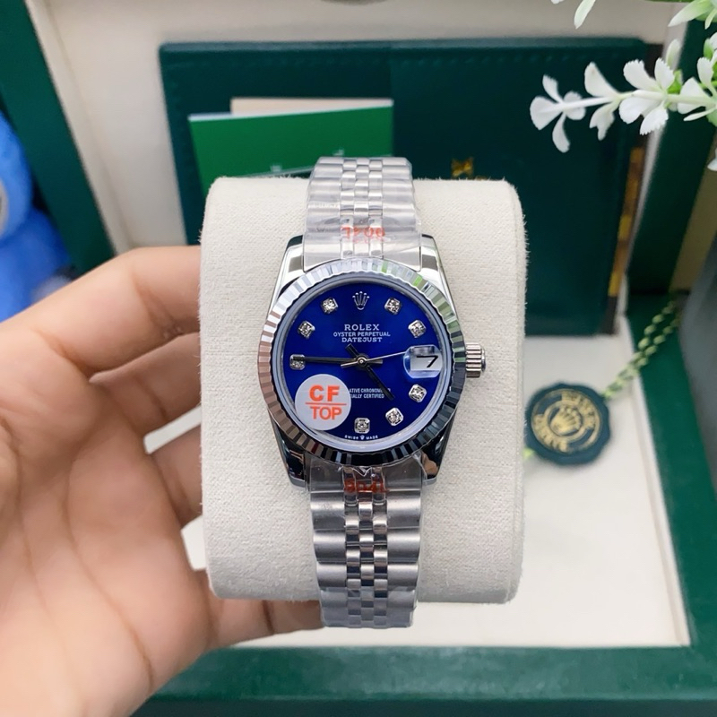 นาฬิกาข้อมือผู้หญิง Rolex Datejust 31mm. ระบบออโต้