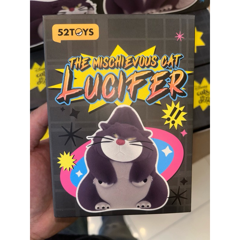 (แบบสุ่ม) 52TOYS Disney The Mischievous Cat Lucifer Series