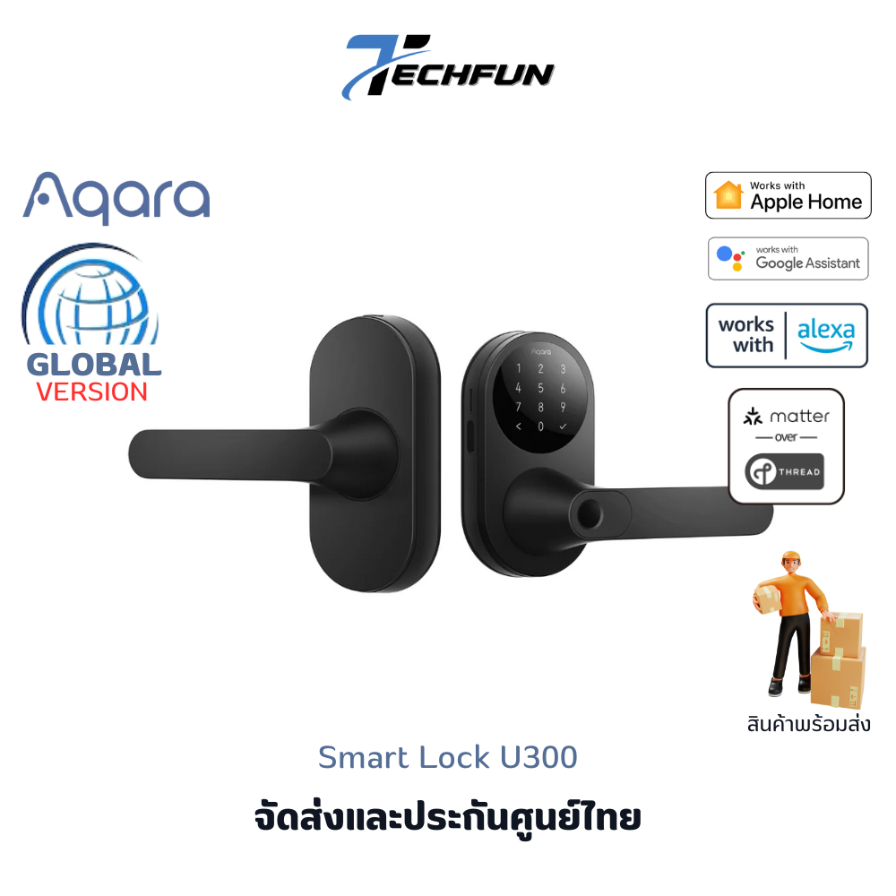 Aqara Smart Lock U300 - Black