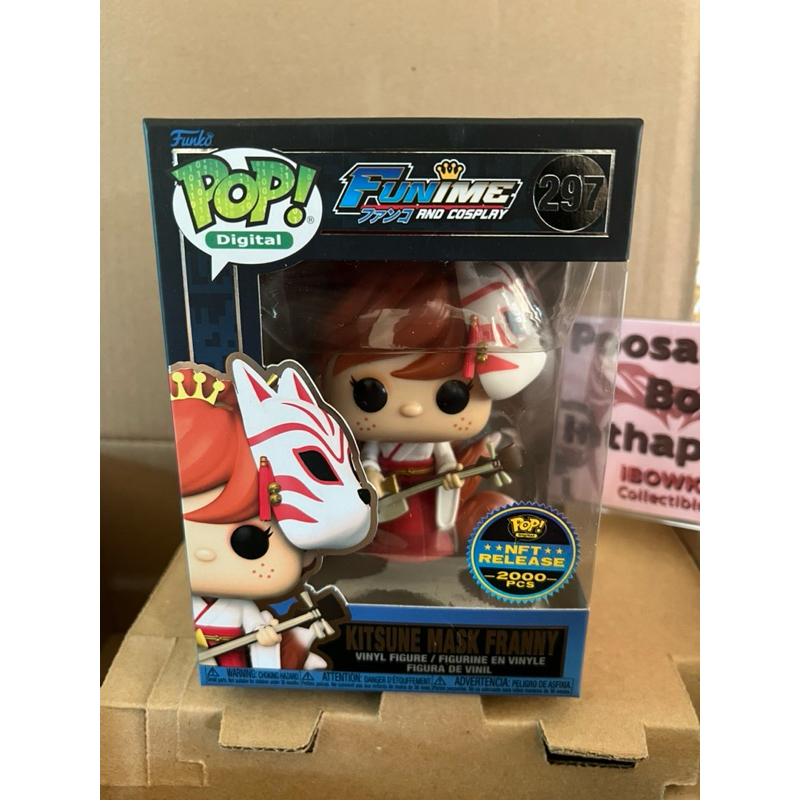 ✅พร้อมส่ง Funko Pop! - Digital Pop! Funime & Cosplay Series 1 - Kitsune Mask Franny (NFT Release 200