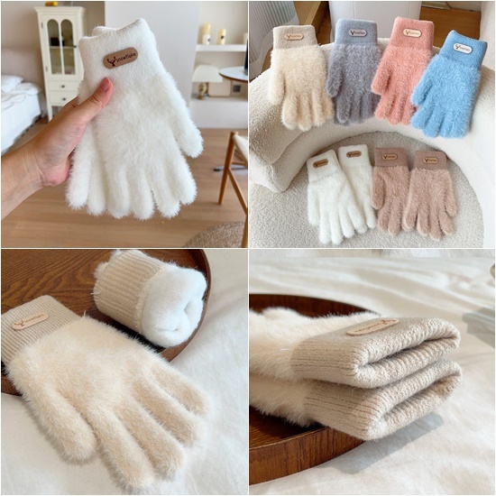 ถุงมือขนนิ่ม สัมผัสนุ่มสบาย TB356 TB383