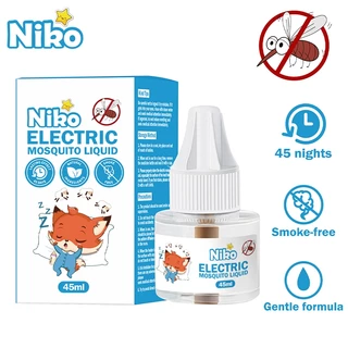 NIKO ⚡️baby 45ml steสารสกัดออร์แกนิก สารสกัดจากพืชธรรมชาติ สาระสำคัญของตะไคร้ ป้องกันยุง ยากันยุงออร์แกนิก