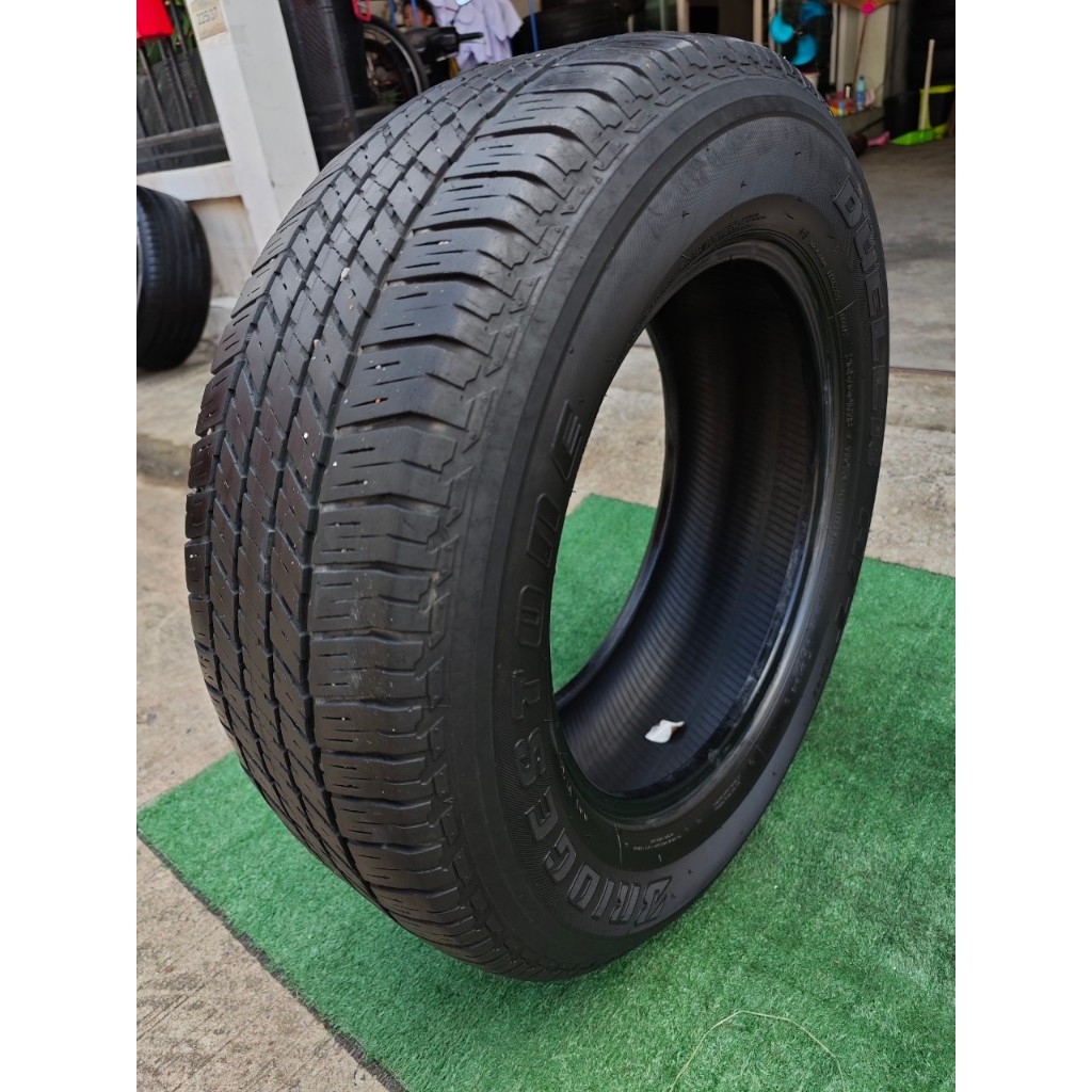 ยางเปอร์เซ็นต์ Bridgestone Dueler    ขนาด 265 60 R18  ยางปี 19  มีแค่ 1 เส้นราคาเส้นละ 300 บาท