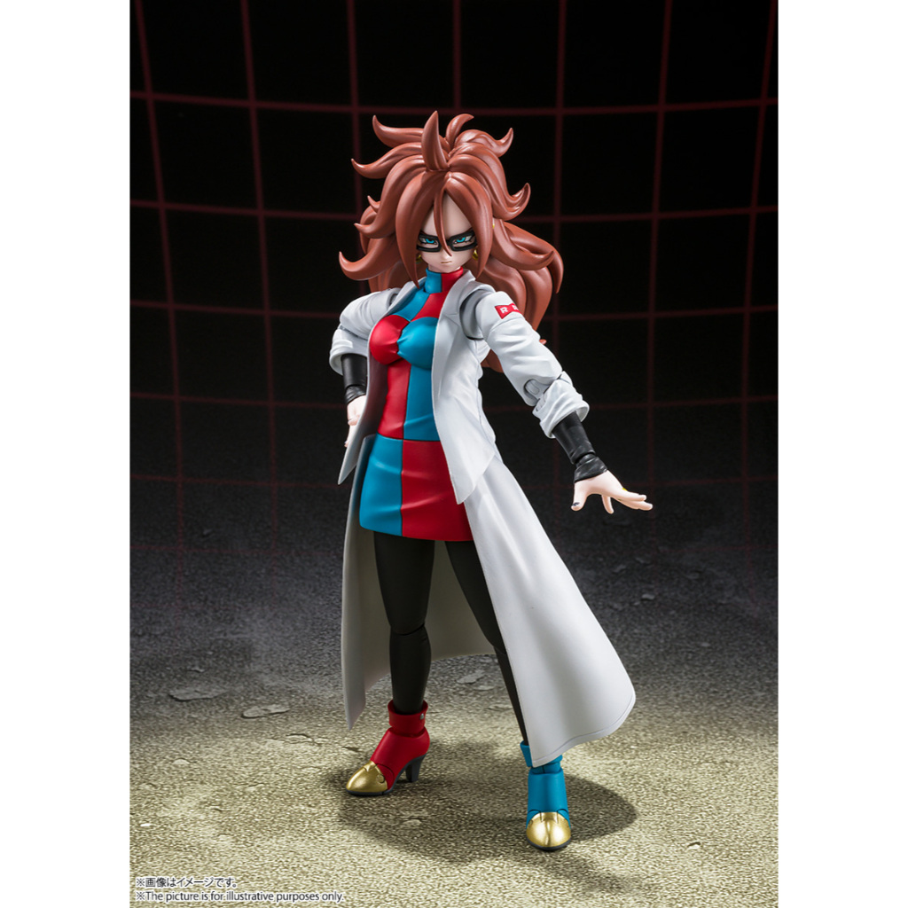 [พร้อมส่ง/มือ 1] S.H.Figuarts Dragon Ball ANDROID 21 (Lab Coat) [ Dragon Ball ] 4573102637550