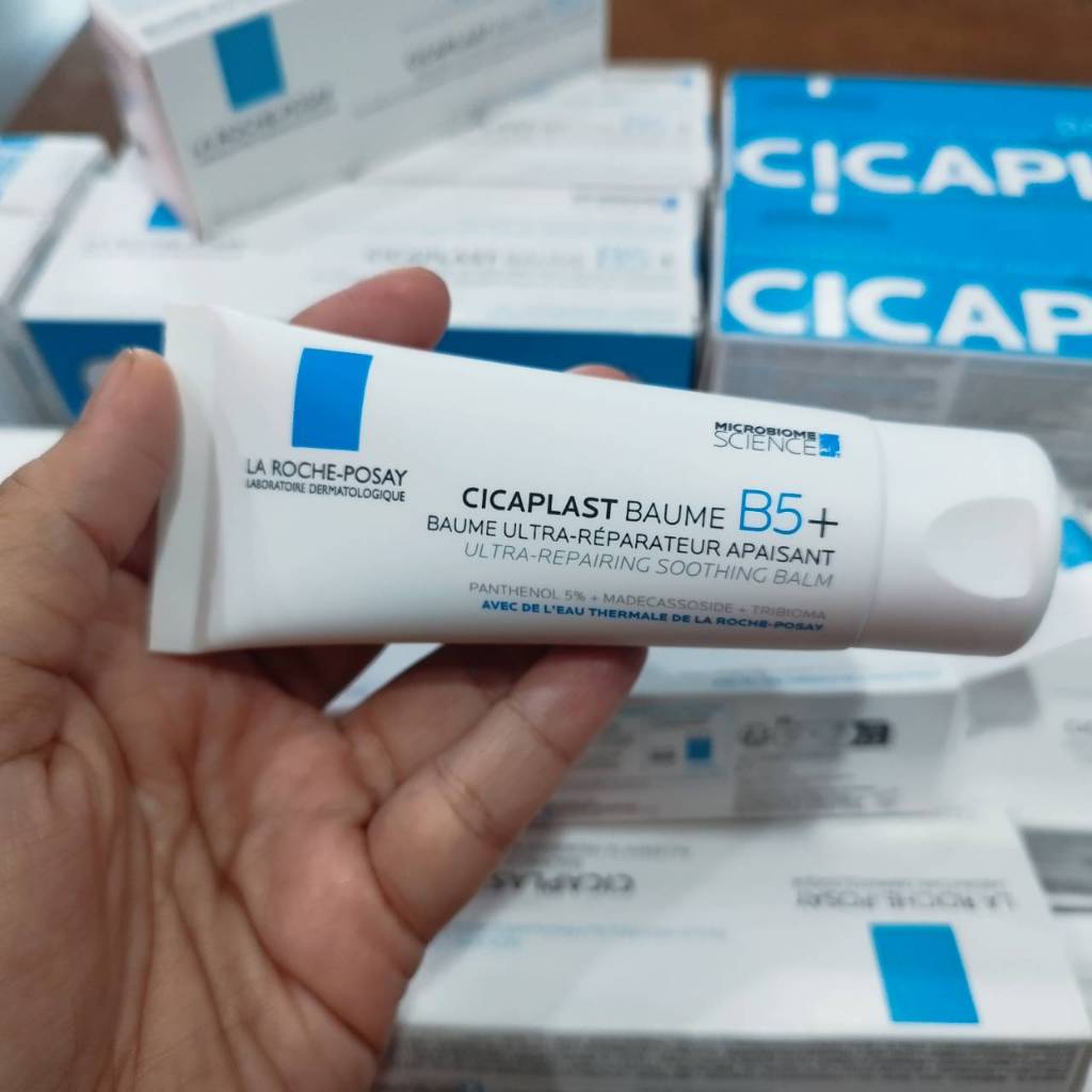 La Roche Posay " Cicaplast Baume B5+ " หิ้วจากฝรั่งเศษเอง แท้1ล้าน%