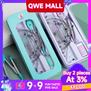 จัดส่งจากท้องถิ่น 7 ชิ้น / เซต เข็มทิศเรขาคณิต ชุดเครื่องมือ…