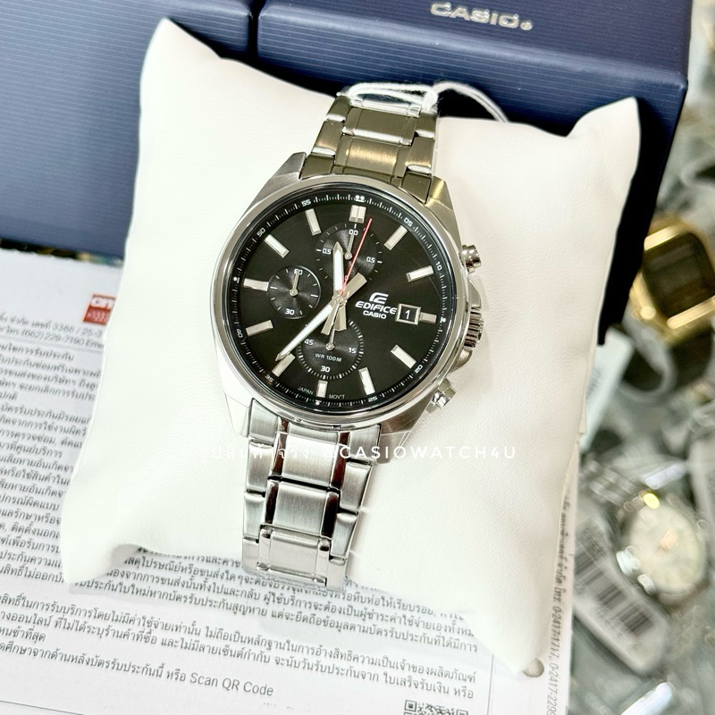 CASIO EDIFICE นาฬิกาข้อมือผู้ชาย รุ่น EFV-610D-1A / EFV-610D / EFV-610 รับประกันศูนย์เซ็นทรัล cmg