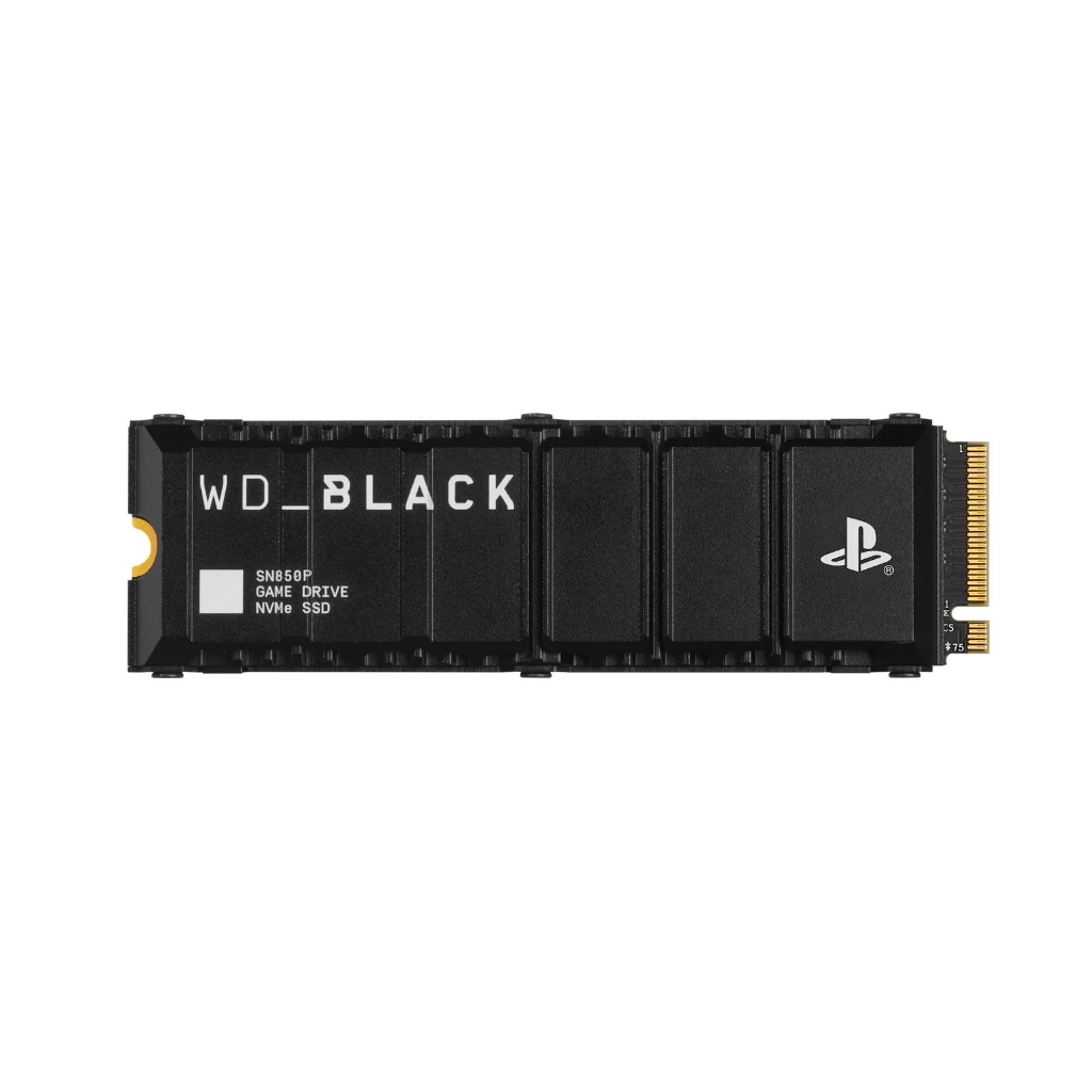 2TB WD BLACK SN850P NVMe M.2 SSD (WDBBYV0020BNC-WRSN) สำหรับเครื่องเล่นเกม PS5