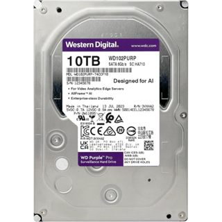 10TB WD Purple Pro Surveillance Internal Hard Drive HDD (WD1…