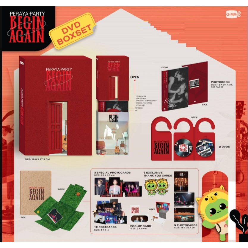 DVD BOXSET PERAYA PARTY BEGIN AGAIN (พร้อมส่ง)