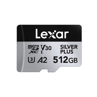 [ของแท้] เมมโมรี่การ์ด Lexar MicroSDXC 512GB Professional Silver Plus Global by BananaIT