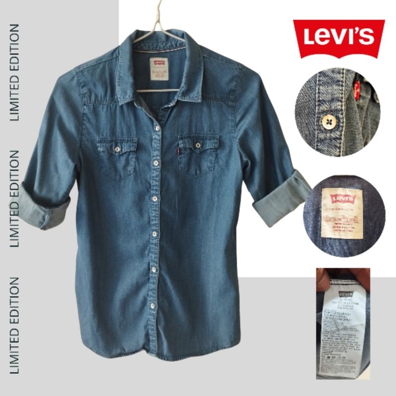 เสื้อยีนส์Levi'sมือสองสภาพสวย