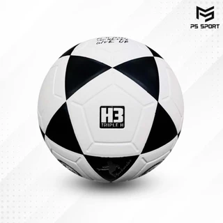 ลูกฟุตบอลH3 รุ่นNYLON [ของแท้100%] ลูกฟุตบอล เบอร์5 ลูกฟุตบอลหนังเย็บ หนัง PU นุ่ม คุณภาพดี