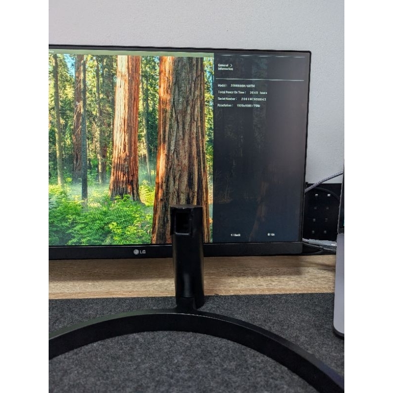 ขาตั้งจอ LG 22MK600M ใหม่จาก กล่อง ไม่เคยใช้งาน ไม่มีน็อต 2 ตัวหลัง