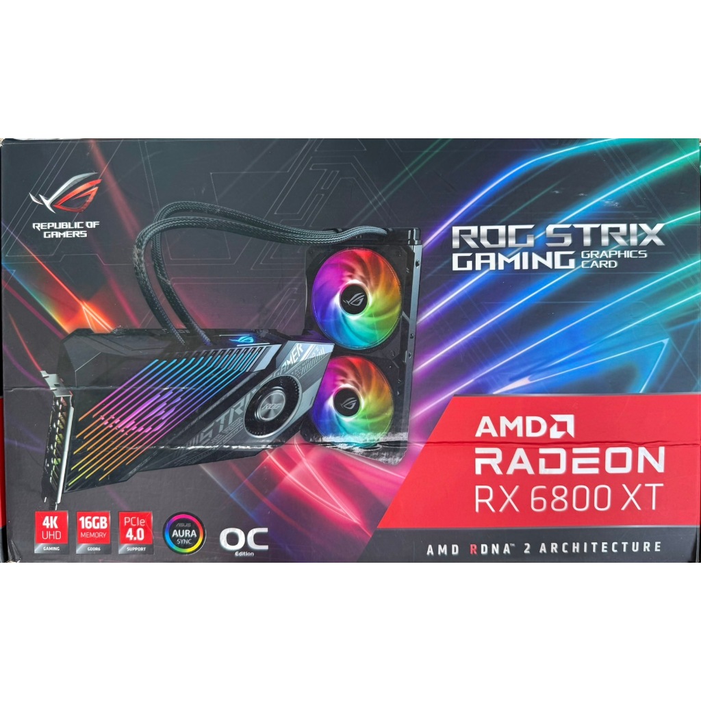 VGA (การ์ดจอ) RX 6800 6800XT 16GB GDDR6 ประกันไทย