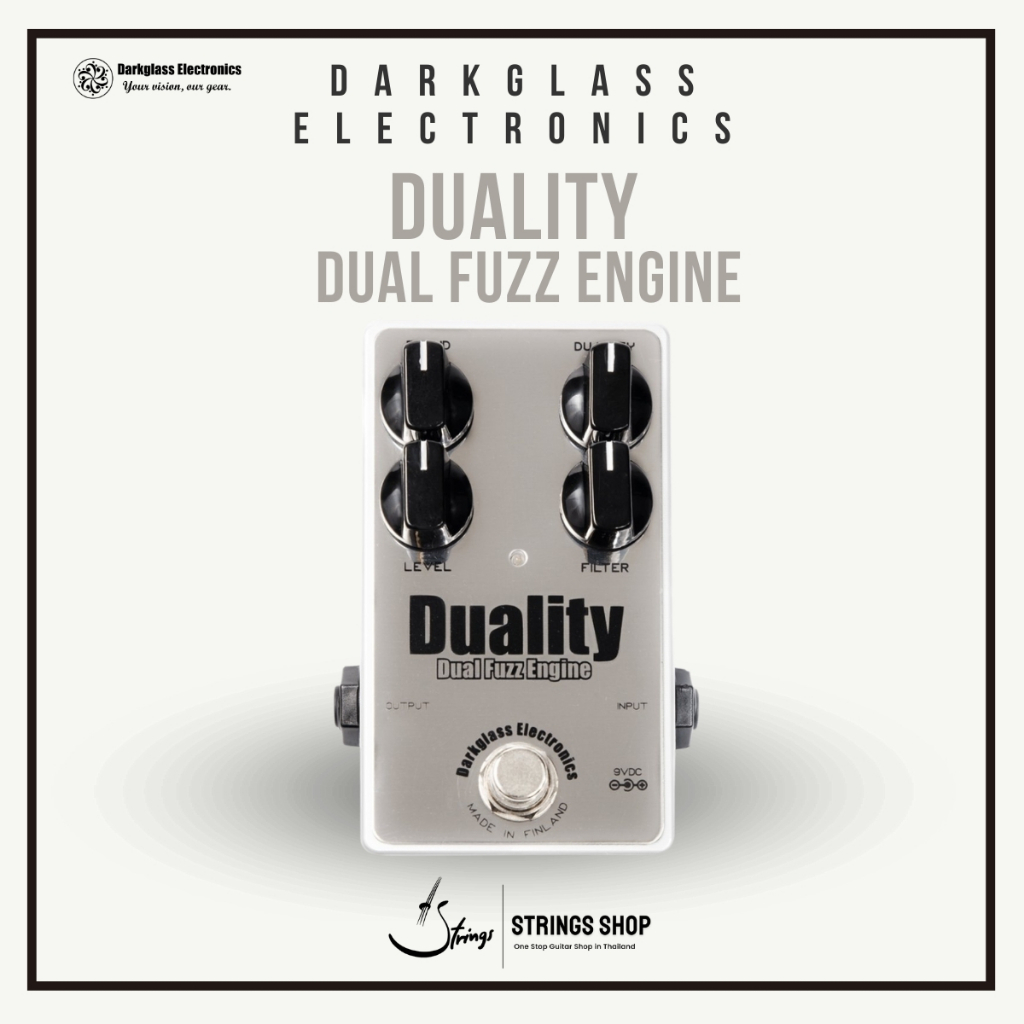 เอฟเฟคเบส Darkglass Duality – Dual Fuzz Engine (DUAL)