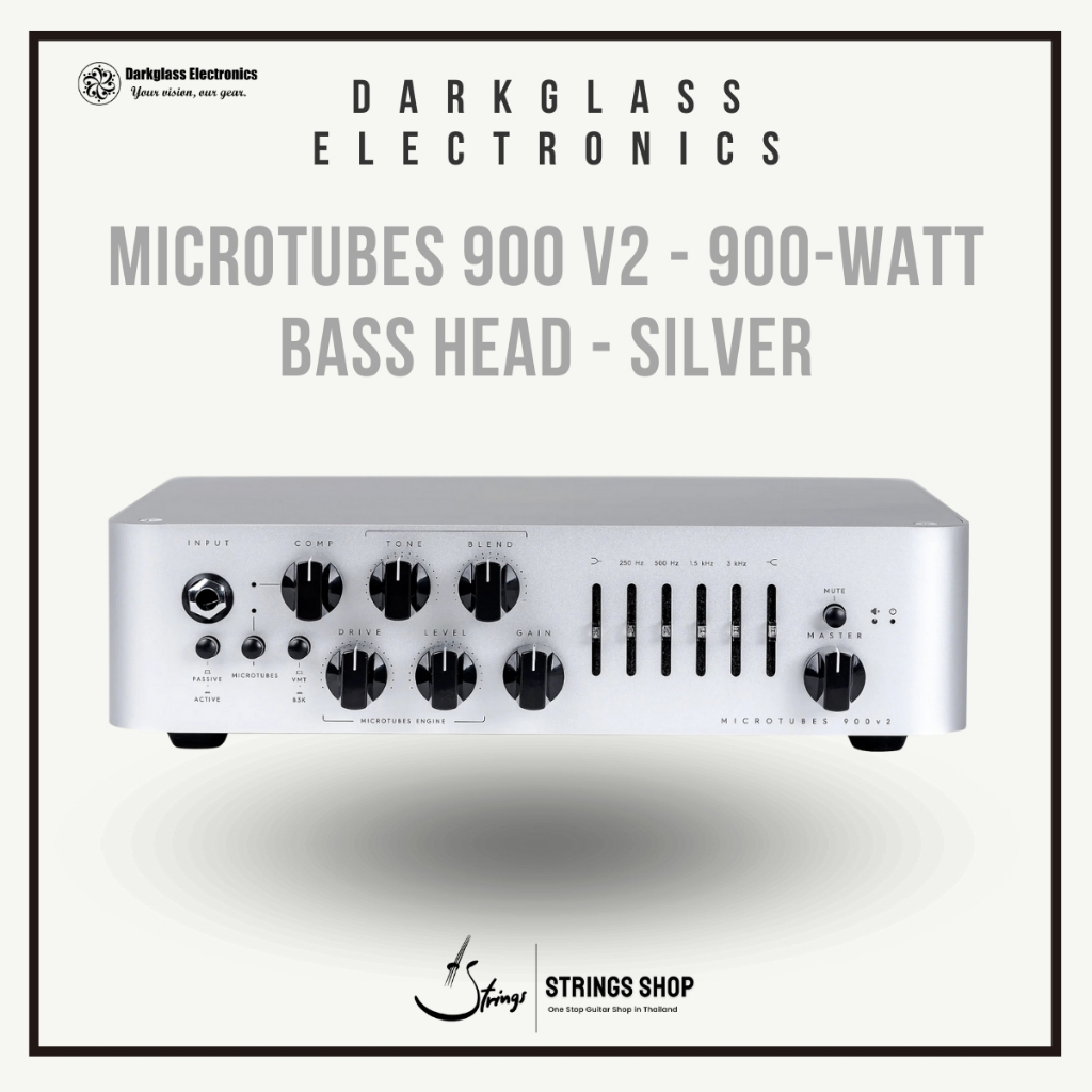 หัวแอมป์เบส Darkglass Electronics Microtubes 900 V2 Bass Amp Head