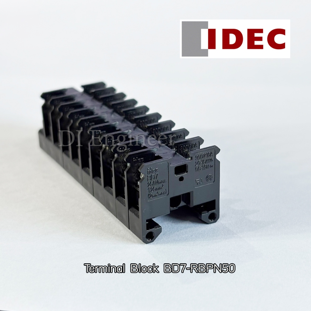 Terminal Block BD7-RBPN50 300V 10A " IDEC " ( 1แถว/10ตัว )
