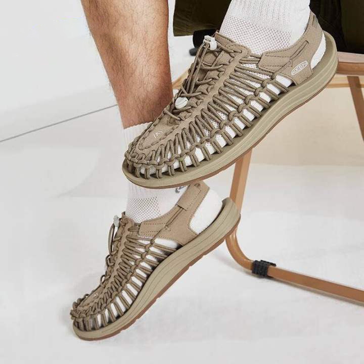 💥ขายตรงอย่างเป็นทางการ Uneek Sports slippers Men's and women's 100%ของแท้