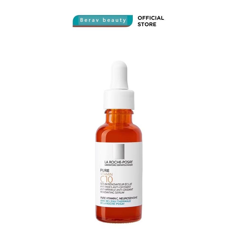 La Roche-Posay Nutrients แอนตี้ริงเคิลรีดิวสกินเอจจิ้งเพียววิตามินซี10เซรั่ม 30มล