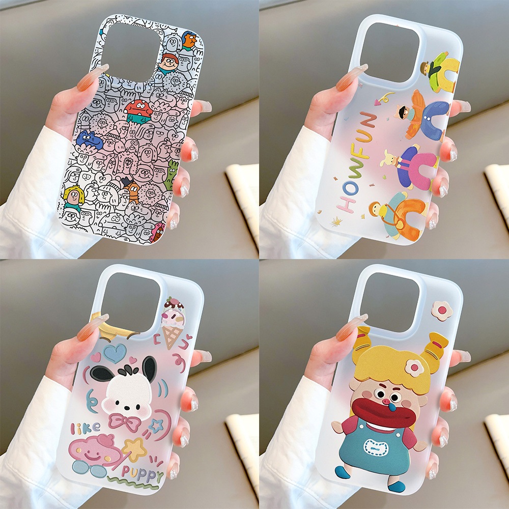 เคสไอโฟน Case สําหรับ for IPhone 16 11 Pro Max 15 Pro Max 13 12 14 Plus ดอกไม้ดอกเล็ก เคส ดอกไม้ เคสโทรศัพท์มือถือ